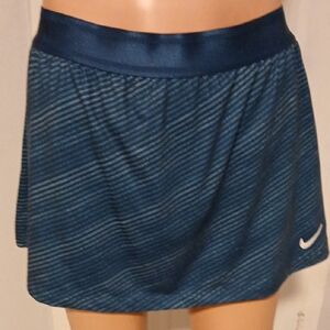 Nike Blue Athletic Skater Mini Skirt